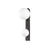 Double SUN WL G9 applique murale intérieur ronde 2 x max. 5 W IP20 noir - SLV - 1009145