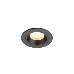 Spot encastré NUMINOS® XS intérieur 2700&nbsp;K 20° IP20 rond noir - SLV - 1009271