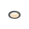 Spot encastré NUMINOS® XS intérieur 2700&nbsp;K 20° IP20 rond noir / blanc - SLV - 1009272