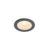 Spot encastré NUMINOS® XS intérieur 2700&nbsp;K 40° IP20 rond noir / blanc - SLV - 1009275