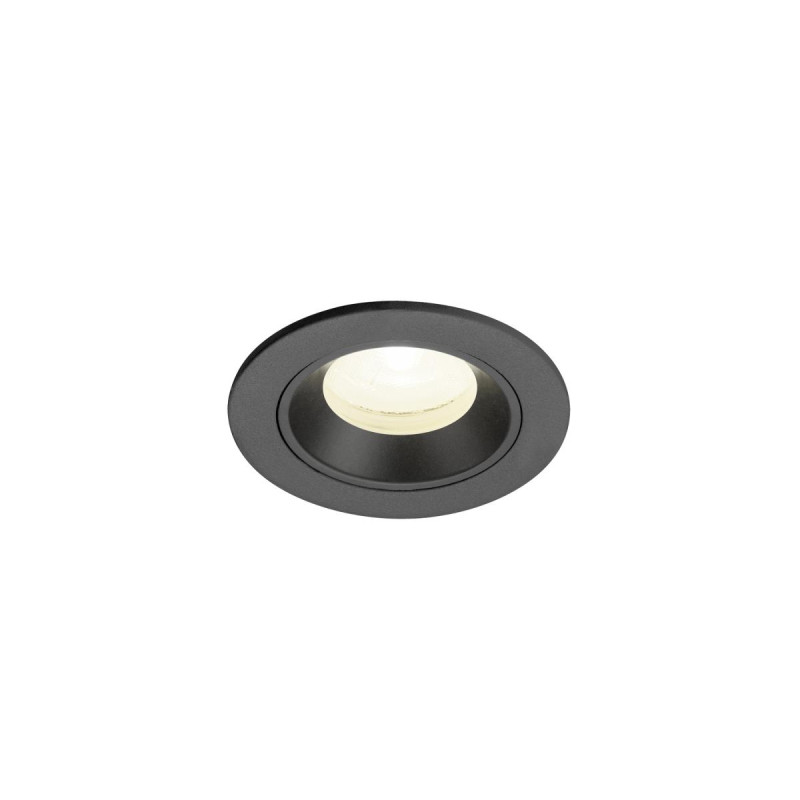 Spot encastré NUMINOS® XS intérieur 4000&nbsp;K 20° IP20 rond noir - SLV - 1009307