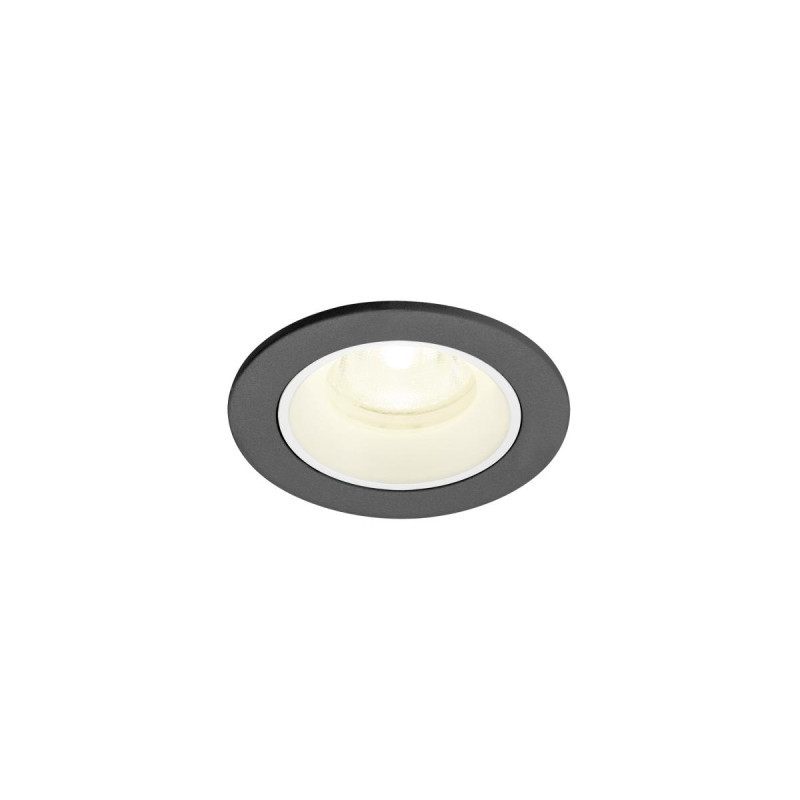 Spot encastré NUMINOS® XS intérieur 4000&nbsp;K 40° IP20 rond noir / blanc - SLV - 1009311