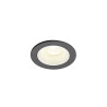 Spot encastré NUMINOS® XS intérieur 4000&nbsp;K 40° IP20 rond noir / blanc - SLV - 1009311