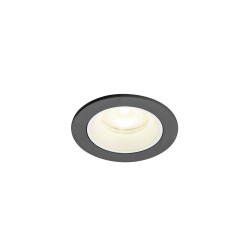 Spot encastré NUMINOS® XS intérieur 4000&nbsp;K 55° IP20 rond noir / blanc - SLV - 1009314