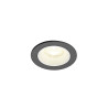 Spot encastré NUMINOS® XS intérieur 4000&nbsp;K 55° IP20 rond noir / blanc - SLV - 1009314