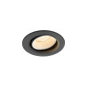 Spot encastré NUMINOS® MOVE XS intérieur 2700&nbsp;K 20° IP20 rond noir /blanc - SLV - 1009326