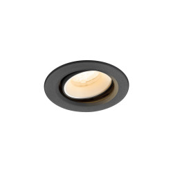 Spot encastré NUMINOS® MOVE XS intérieur 2700&nbsp;K 40° IP20 rond noir /blanc - SLV - 1009329