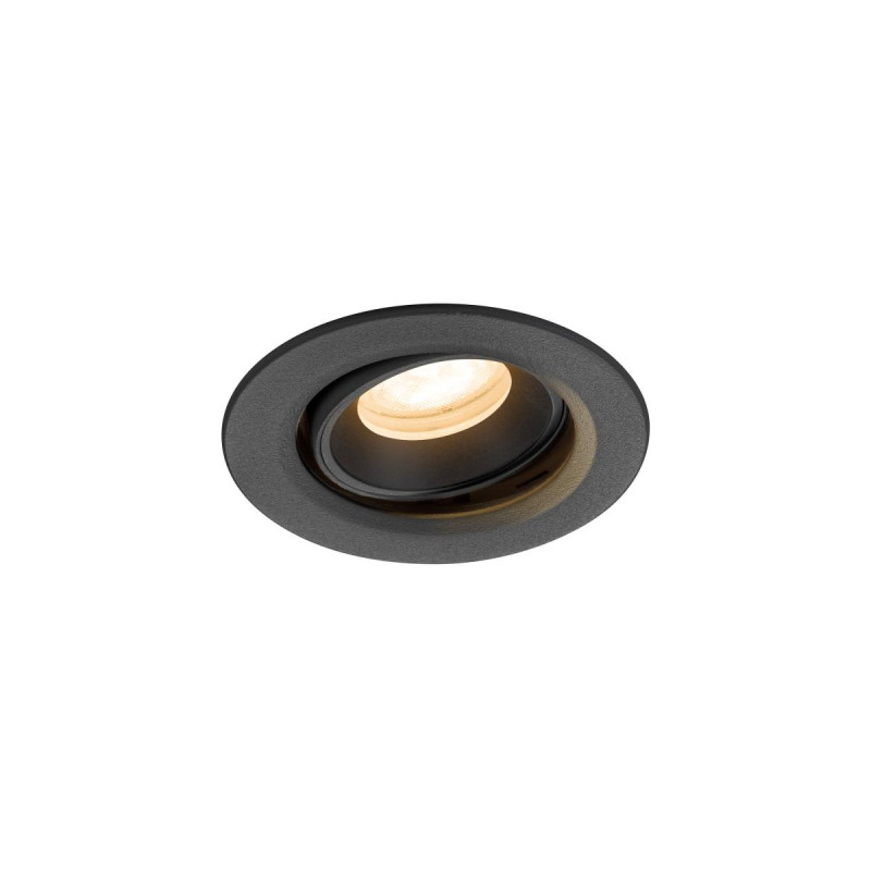 Spot encastré NUMINOS® MOVE XS intérieur 2700&nbsp;K 55° IP20 rond noir - SLV - 1009331