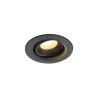 Spot encastré NUMINOS® MOVE XS intérieur 3000&nbsp;K 40° IP20 rond noir - SLV - 1009346