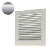 Grille extérieure GAT 150x250 mm Aluminium avec grillage anti-moustique - ALDES - 11001028