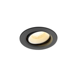 Spot encastré NUMINOS® MOVE XS intérieur 4000&nbsp;K 40° IP20 rond noir /blanc - SLV - 1009365