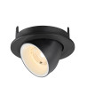 Spot encastré NUMINOS® GIMBLE S intérieur 2700&nbsp;K 40° IP20 rond noir/blanc - SLV - 1009383