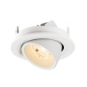 Spot encastré NUMINOS® GIMBLE S intérieur 2700&nbsp;K 20° IP20 rond blanc - SLV - 1009389