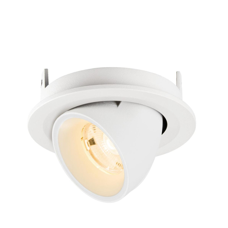 Spot encastré NUMINOS® GIMBLE S intérieur 2700&nbsp;K 20° IP20 rond blanc - SLV - 1009389