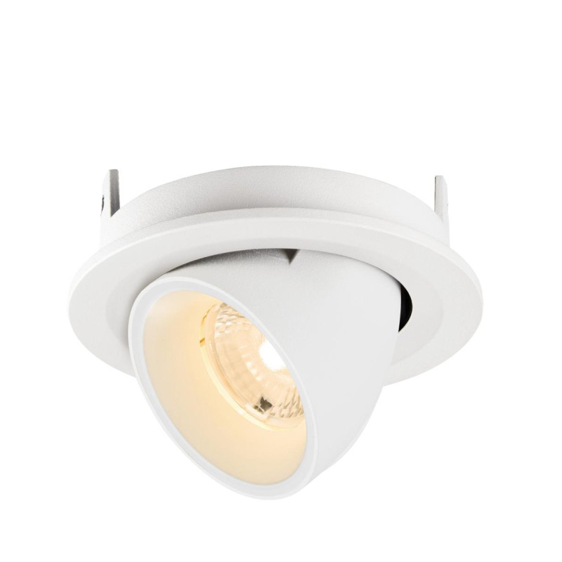 Spot encastré NUMINOS® GIMBLE S intérieur 2700&nbsp;K 40° IP20 rond blanc - SLV - 1009392