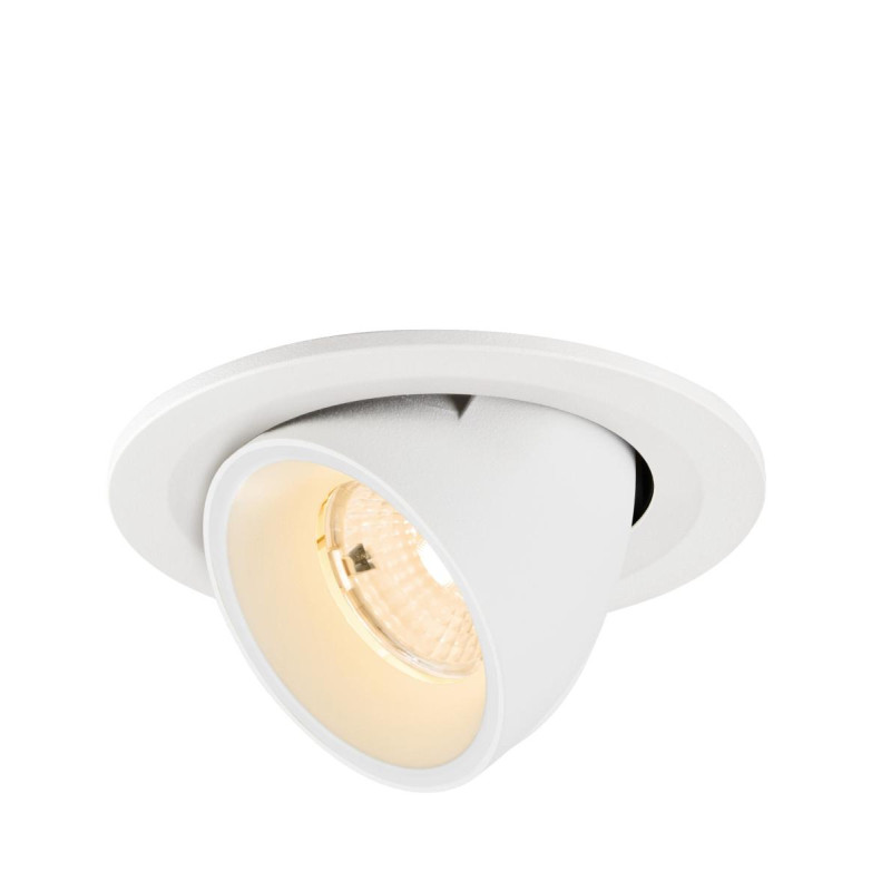 Spot encastré NUMINOS® GIMBLE S intérieur 2700&nbsp;K 55° IP20 rond blanc - SLV - 1009395