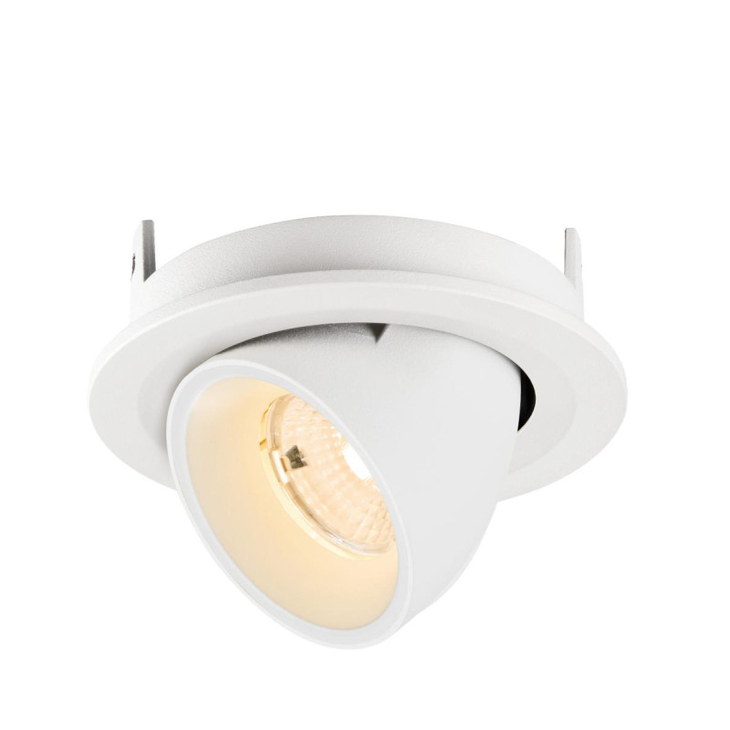 Spot encastré NUMINOS® GIMBLE S intérieur 2700&nbsp;K 55° IP20 rond blanc - SLV - 1009395