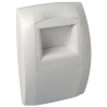 Bouche hygroréglable cuisine Bahia Curve L 10-50/120 m³/h sans fût push 9V blanc - ALDES - 11015191