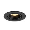 Spot encastré NUMINOS® GIMBLE S intérieur 3000&nbsp;K 40° IP20 rond noir - SLV - 1009400