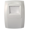 Bouche hygroréglable cuisine Bahia Curve L 10-50/120 m³/h sans fût push 9V blanc - ALDES - 11015191