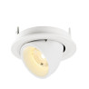 Spot encastré NUMINOS® GIMBLE S intérieur 3000&nbsp;K 40° IP20 rond blanc - SLV - 1009410