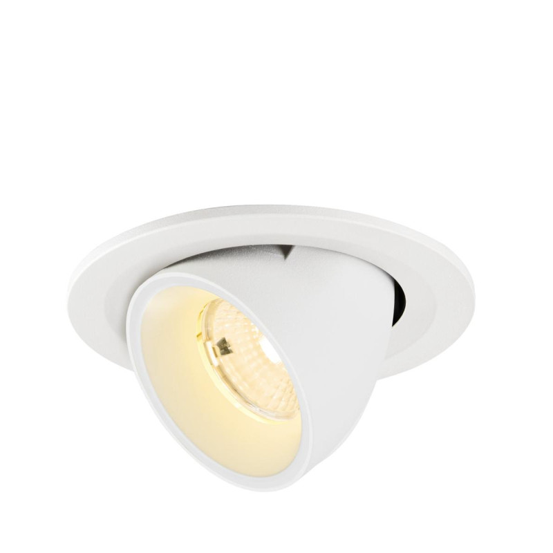 Spot encastré NUMINOS® GIMBLE S intérieur3000&nbsp;K 55° IP20 rond blanc - SLV - 1009413