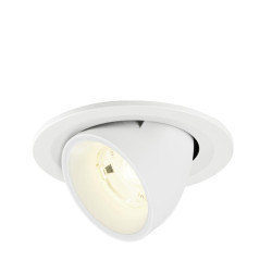 Spot encastré NUMINOS® GIMBLE S intérieur4000&nbsp;K 20° IP20 rond blanc - SLV - 1009425