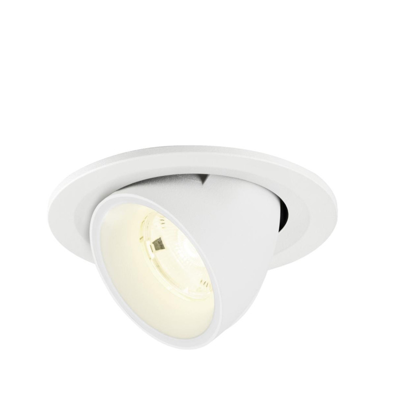 Spot encastré NUMINOS® GIMBLE S intérieur4000&nbsp;K 20° IP20 rond blanc - SLV - 1009425