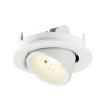 Spot encastré NUMINOS® GIMBLE S intérieur4000&nbsp;K 20° IP20 rond blanc - SLV - 1009425