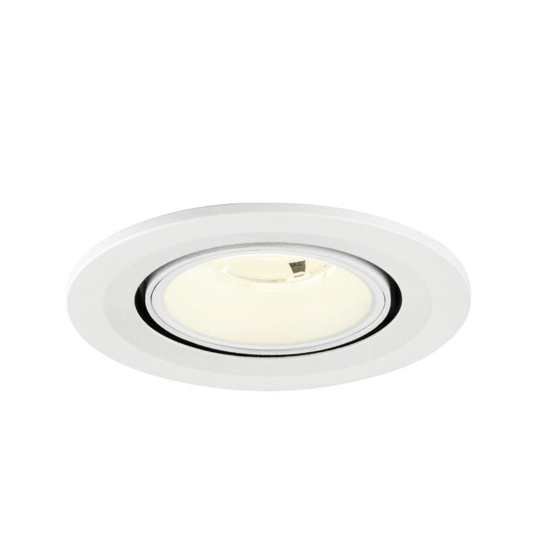 Spot encastré NUMINOS® GIMBLE S intérieur4000&nbsp;K 20° IP20 rond blanc - SLV - 1009425