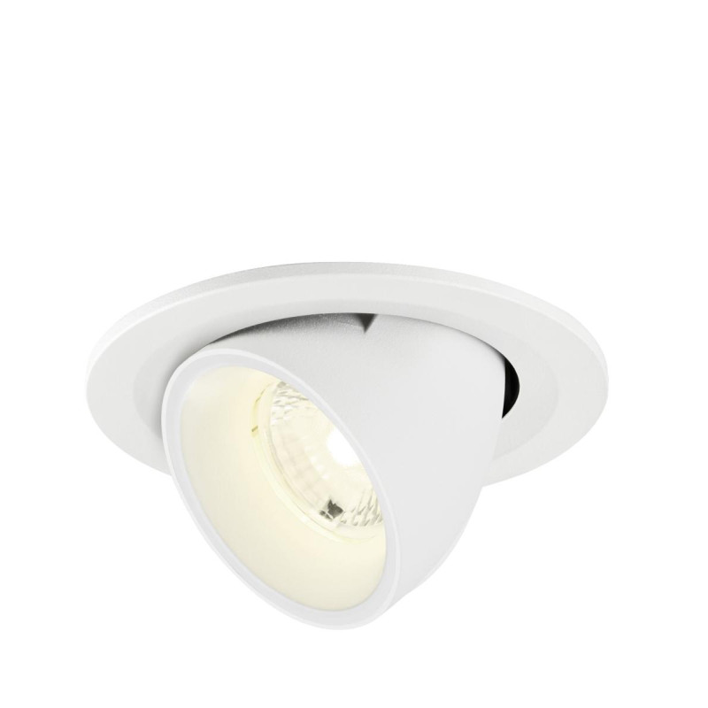 Spot encastré NUMINOS® GIMBLE S intérieur 4000&nbsp;K 40° IP20 rond blanc - SLV - 1009428