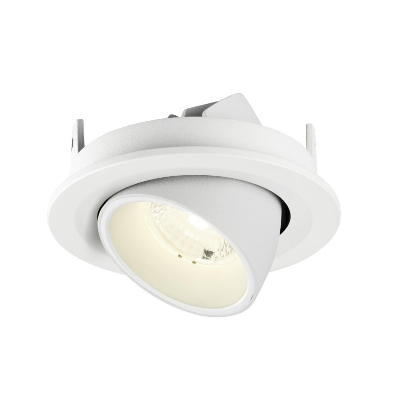 Spot encastré NUMINOS® GIMBLE S intérieur 4000&nbsp;K 40° IP20 rond blanc - SLV - 1009428