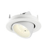 Spot encastré NUMINOS® GIMBLE S intérieur 4000&nbsp;K 40° IP20 rond blanc - SLV - 1009428