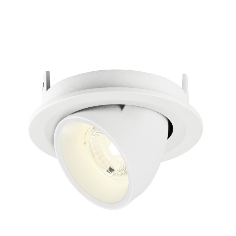 Spot encastré NUMINOS® GIMBLE S intérieur 4000&nbsp;K 40° IP20 rond blanc - SLV - 1009428