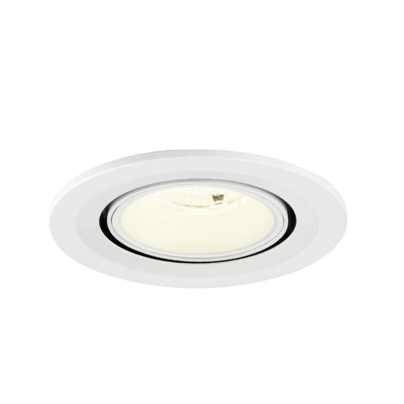 Spot encastré NUMINOS® GIMBLE S intérieur4000&nbsp;K 55° IP20 rond blanc - SLV - 1009431