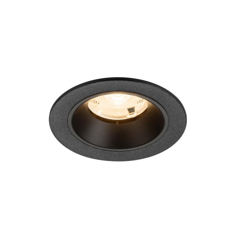 Spot encastré NUMINOS® S intérieur 2700&nbsp;K 20° IP20 rond noir - SLV - 1009433