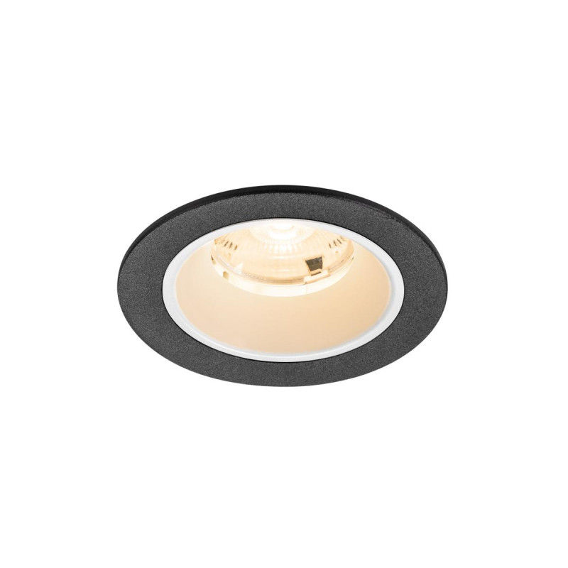 Spot encastré NUMINOS® S intérieur 2700&nbsp;K 20° IP20 rond noir / blanc - SLV - 1009434