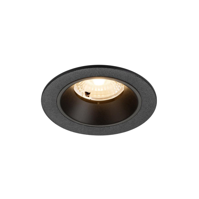 Spot encastré NUMINOS® S intérieur 2700&nbsp;K 40° IP20 rond noir - SLV - 1009436