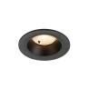 Spot encastré NUMINOS® S intérieur 2700&nbsp;K 40° IP20 rond noir - SLV - 1009436