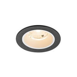 Spot encastré NUMINOS® S intérieur 2700&nbsp;K 55° IP20 rond noir / blanc - SLV - 1009440