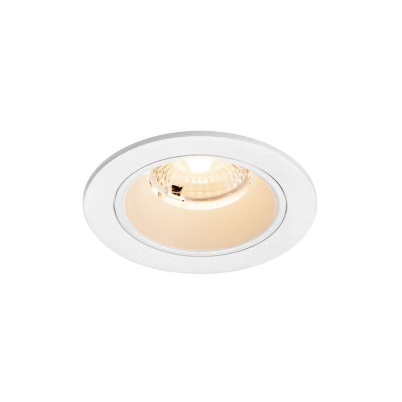 Spot encastré NUMINOS® S intérieur 2700&nbsp;K 40° IP20 rond blanc - SLV - 1009446