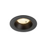 Spot encastré NUMINOS® S intérieur 3000&nbsp;K 55° IP20 rond noir - SLV - 1009457
