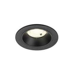 Spot encastré NUMINOS® S intérieur 4000&nbsp;K 20° IP20 rond noir - SLV - 1009469