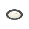 Spot encastré NUMINOS® S intérieur 4000&nbsp;K 20° IP20 rond noir / blanc - SLV - 1009470