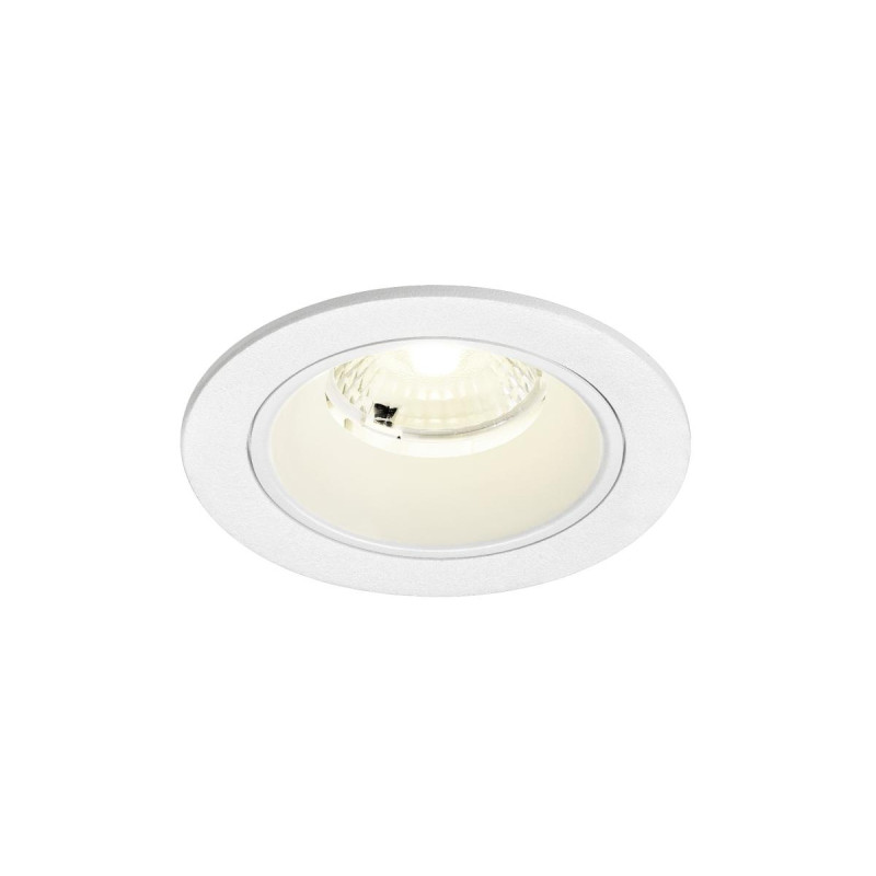 Spot encastré NUMINOS® S intérieur 4000&nbsp;K 40° IP20 rond blanc - SLV - 1009482