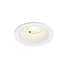 Spot encastré NUMINOS® S intérieur 4000&nbsp;K 40° IP20 rond blanc - SLV - 1009482