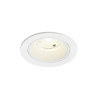 Spot encastré NUMINOS® S intérieur 4000&nbsp;K 55° IP20 rond blanc - SLV - 1009485