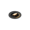 Spot encastré NUMINOS® MOVE S intérieur 2700&nbsp;K 40° IP20 rond noir - SLV - 1009490