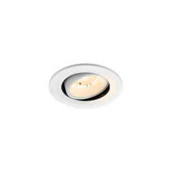 Spot encastré NUMINOS® MOVE S intérieur 2700&nbsp;K 40° IP20 rond blanc - SLV - 1009500