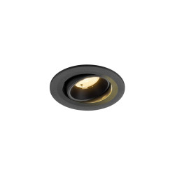Spot encastré NUMINOS® MOVE S intérieur 3000&nbsp;K 40° IP20 rond noir - SLV - 1009508